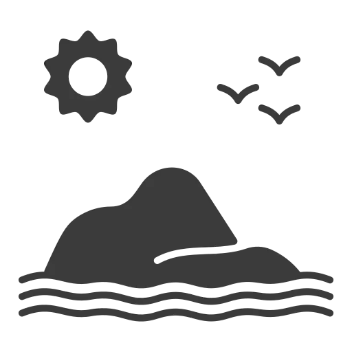 icône livraison dans les îles