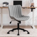 YOU-H-1939-GRIS Fauteuil de bureau Gris vue2