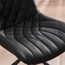 YOU-H-1942-1-NOIR Chaise pivotante Noir vue2