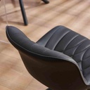 YOU-H-1942-1-NOIR Chaise pivotante Noir vue3