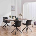 YOU-H-1942-1-NOIR Chaise pivotante Noir vue4