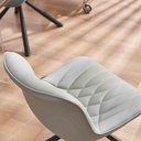 YOU-H-1942-1-GRIS Chaise pivotante Gris vue2
