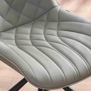 YOU-H-1942-1-GRIS Chaise pivotante Gris vue3