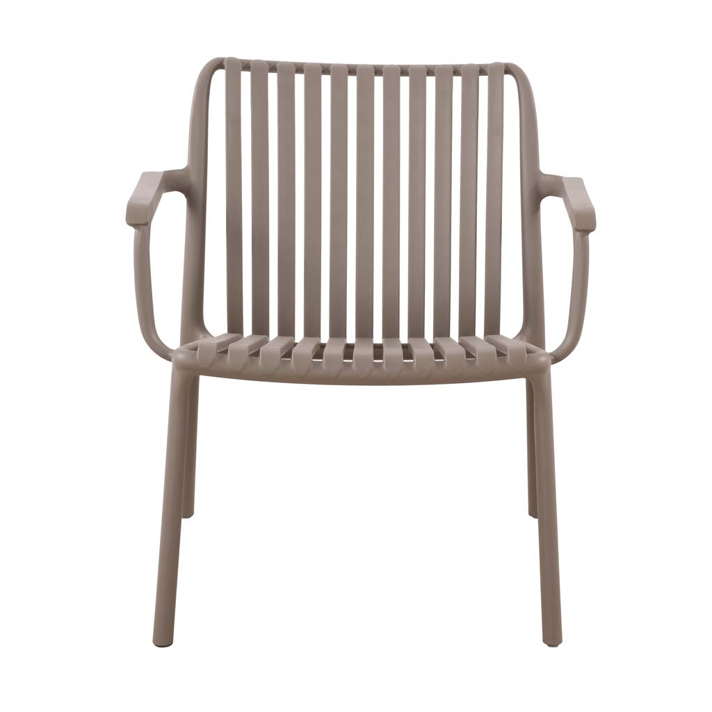 FEN-F1820-66015 Fauteuil lounge Taupe H74xL67xP69cm vue2