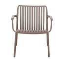 FEN-F1820-66015 Fauteuil lounge Taupe H74xL67xP69cm vue2