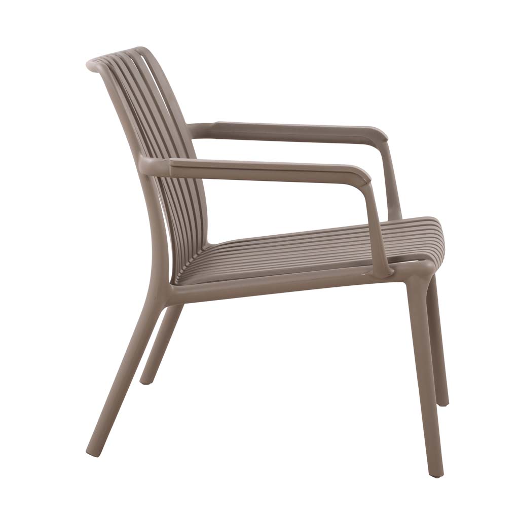 FEN-F1820-66015 Fauteuil lounge Taupe H74xL67xP69cm vue3