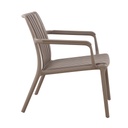 FEN-F1820-66015 Fauteuil lounge Taupe H74xL67xP69cm vue3