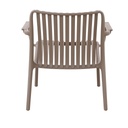 FEN-F1820-66015 Fauteuil lounge Taupe H74xL67xP69cm vue4