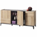 COM-BS6630K62904] Buffet VITTORIA H85xL180xP45cm vue 2