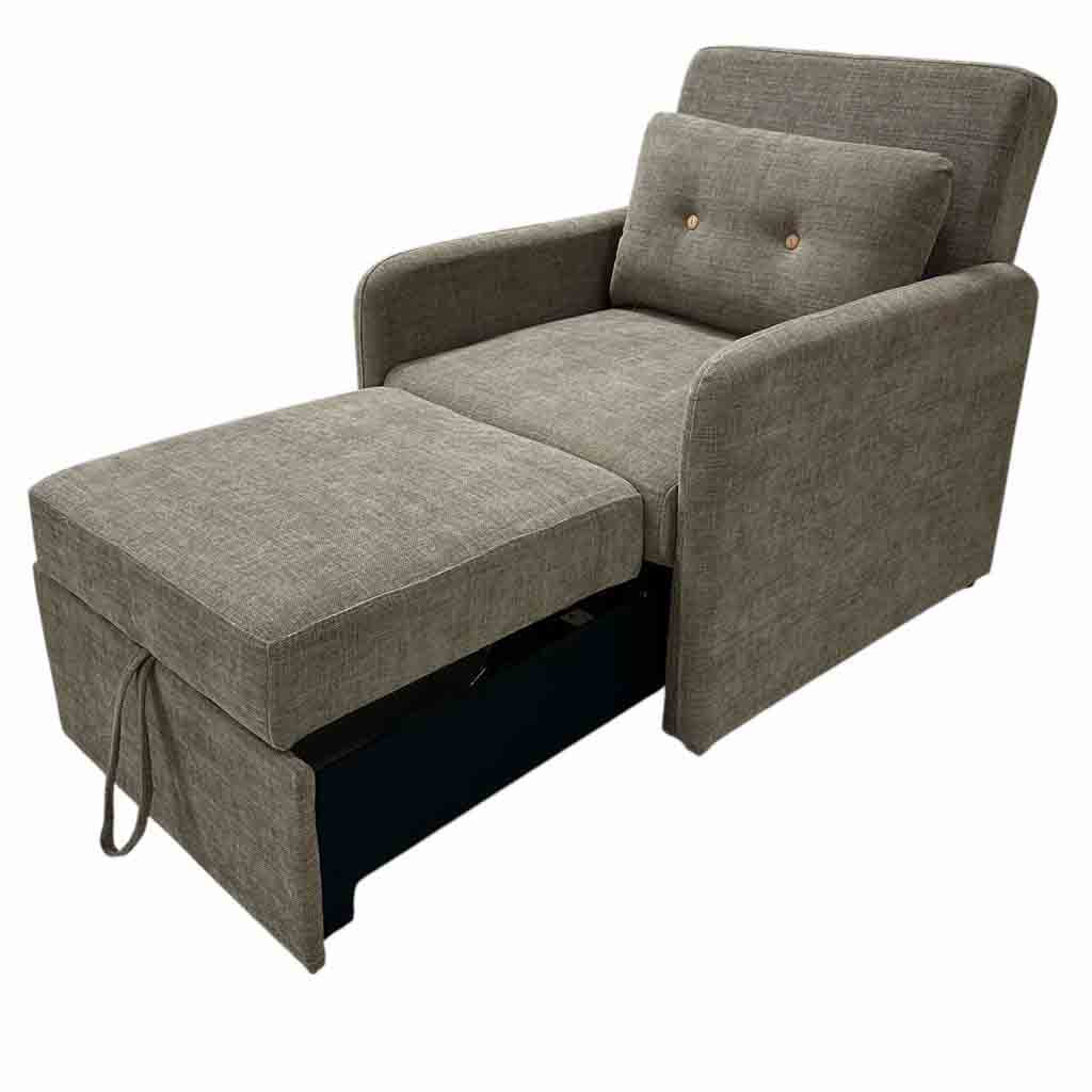 AD-LAN97N3-P1-9#N1-170 Fauteuil convertible Taupe vue3