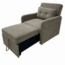 AD-LAN97N3-P1-9#N1-170 Fauteuil convertible Taupe vue3