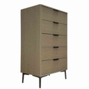 AD-3XK07-DG03D1-60 Commode 5 tiroirs bois vue2