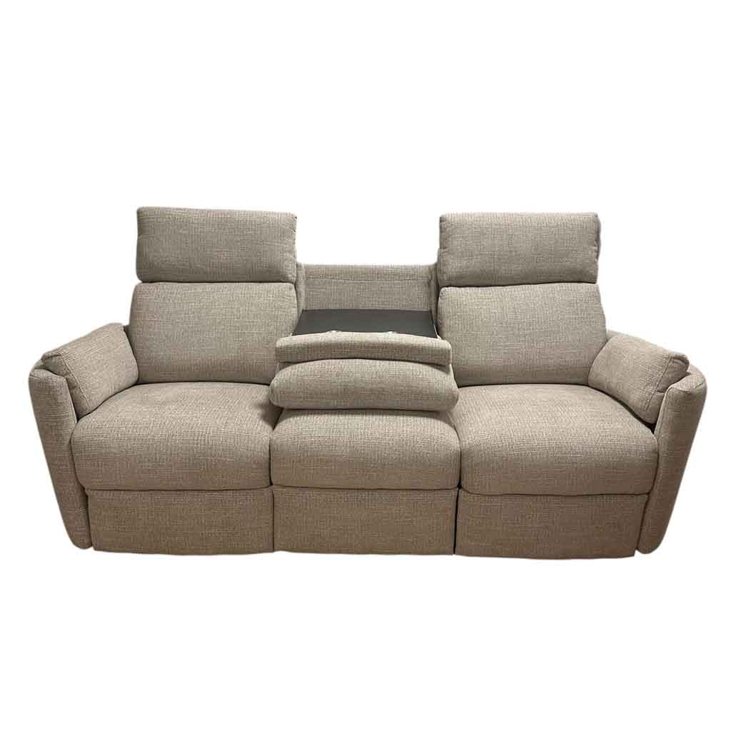 MIN-MBR350-MINASTONE7A-A Recliner 3 places 218*99*103cm Mina Stone vue2