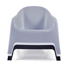 VOH-8166-QH009 Fauteuil Sunset Light Grey 72*83*79 empilable