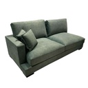 UT-ALBANYA-CLOUD-33-OLIVE Sofa Albany IV 3pcs modulable H90xL410xP104cm + Ottoman H40xL104xP104cm Olive vue3
