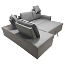 UT-ALEX-BARREL-83 Sofa d'angle réversible ALEX H43xL224xP143cm - couchage H90xL243xP190cm Lite Grey vue4