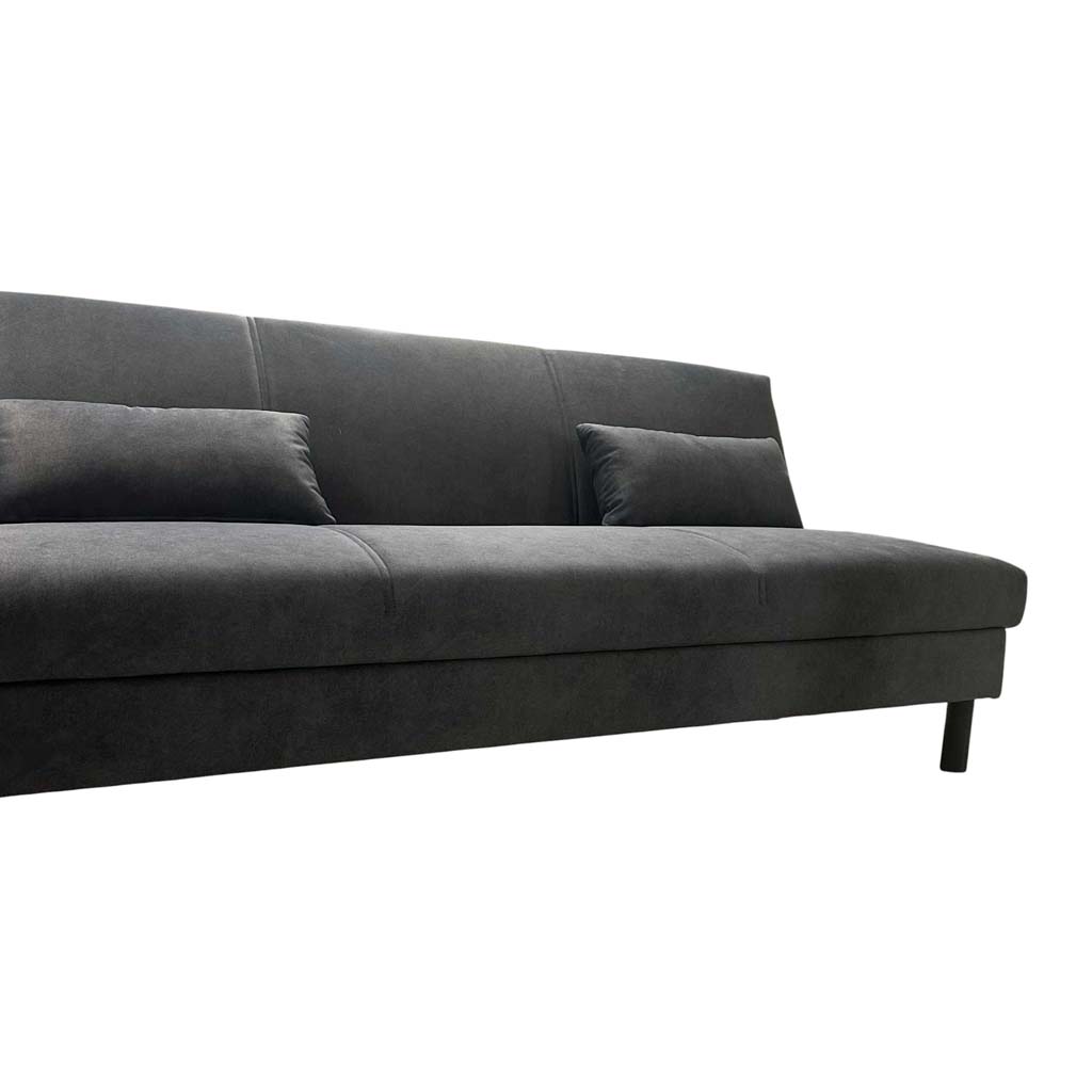 UT-ELIOS-CLOUD-97 Sofa 3 places convertible ELIOS H83cxL195xP87cm - Couchage H40xL195xP108cm Dark Grey vue2