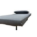 AD-LAH279N37-1-P100-2#N1-021 Fauteuil convertible Gris foncé H42xL100xP65cm -couchage H24xL100xP190cm  vue4