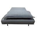 AD-LAH279N37-1-P100-2#N1-021 Fauteuil convertible Gris foncé H42xL100xP65cm -couchage H24xL100xP190cm  vue5