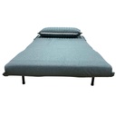 AD-LAH279N37-1-P100-2#N1-001 Fauteuil convertible Blue H42xL100xP65cm -couchage H24xL100xP190cm vue3
