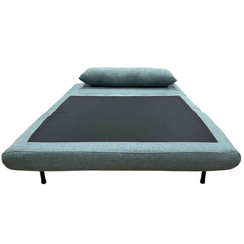 AD-LAH279N9-P120-6#N1-301 Canapé convertible Blue H40xL120xP65cm - couchage H24xL120xP190cm vue3