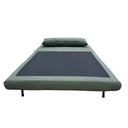 AD-LAH279N9-P120-6#N1-353 Canapé convertible Vert H40xL120xP65cm - couchage H24xL120xP190cm vue3