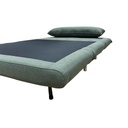 AD-LAH279N9-P120-6#N1-353 Canapé convertible Vert H40xL120xP65cm - couchage H24xL120xP190cm vue4