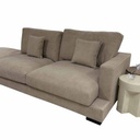 UT-ALBANY4-CLOUD-03-SAND Sofa Albany IV 3pcs modulable H90xL410xP104cm + Ottoman H40xL104xP104cm Sand vue4