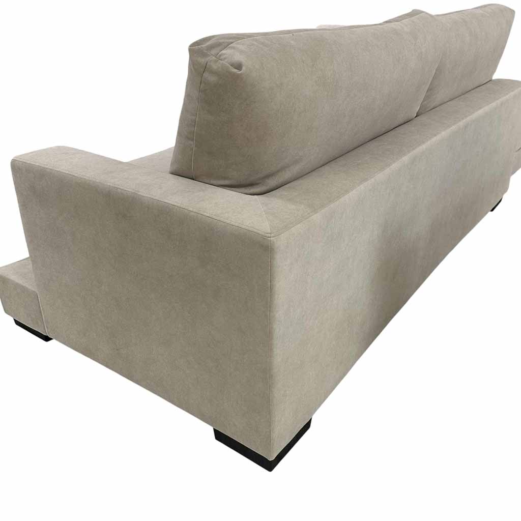 UT-ALBANY4-CLOUD-03-SAND Sofa Albany IV 3pcs modulable H90xL410xP104cm + Ottoman H40xL104xP104cm Sand vue5