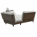 UT-ALICE-RUN-AGAIN-80-MIST-G Sofa 4 ALICE places H90xL310xP108cm avec méridienne gauche L202xP108cm Gris vue2