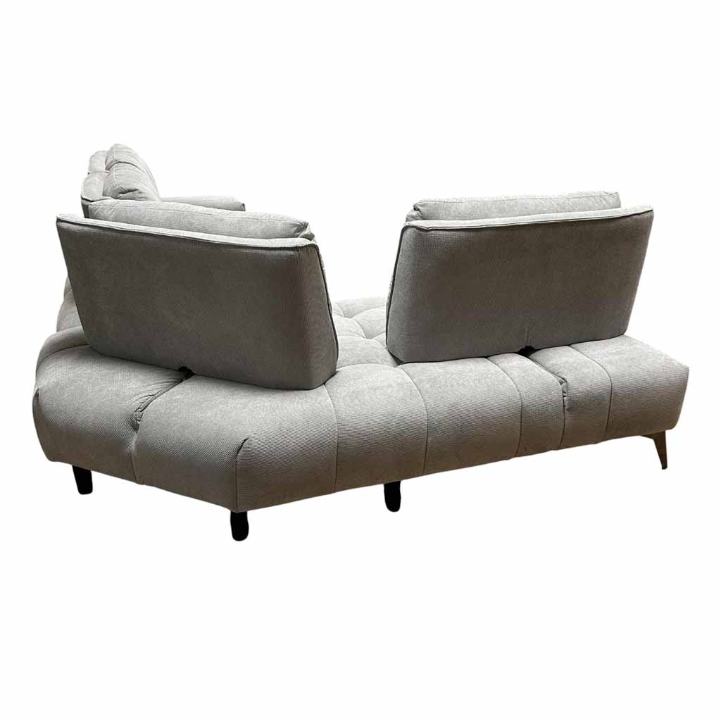 UT-ALICE-RUN-AGAIN-80-MIST-G Sofa 4 ALICE places H90xL310xP108cm avec méridienne gauche L202xP108cm Gris vue3