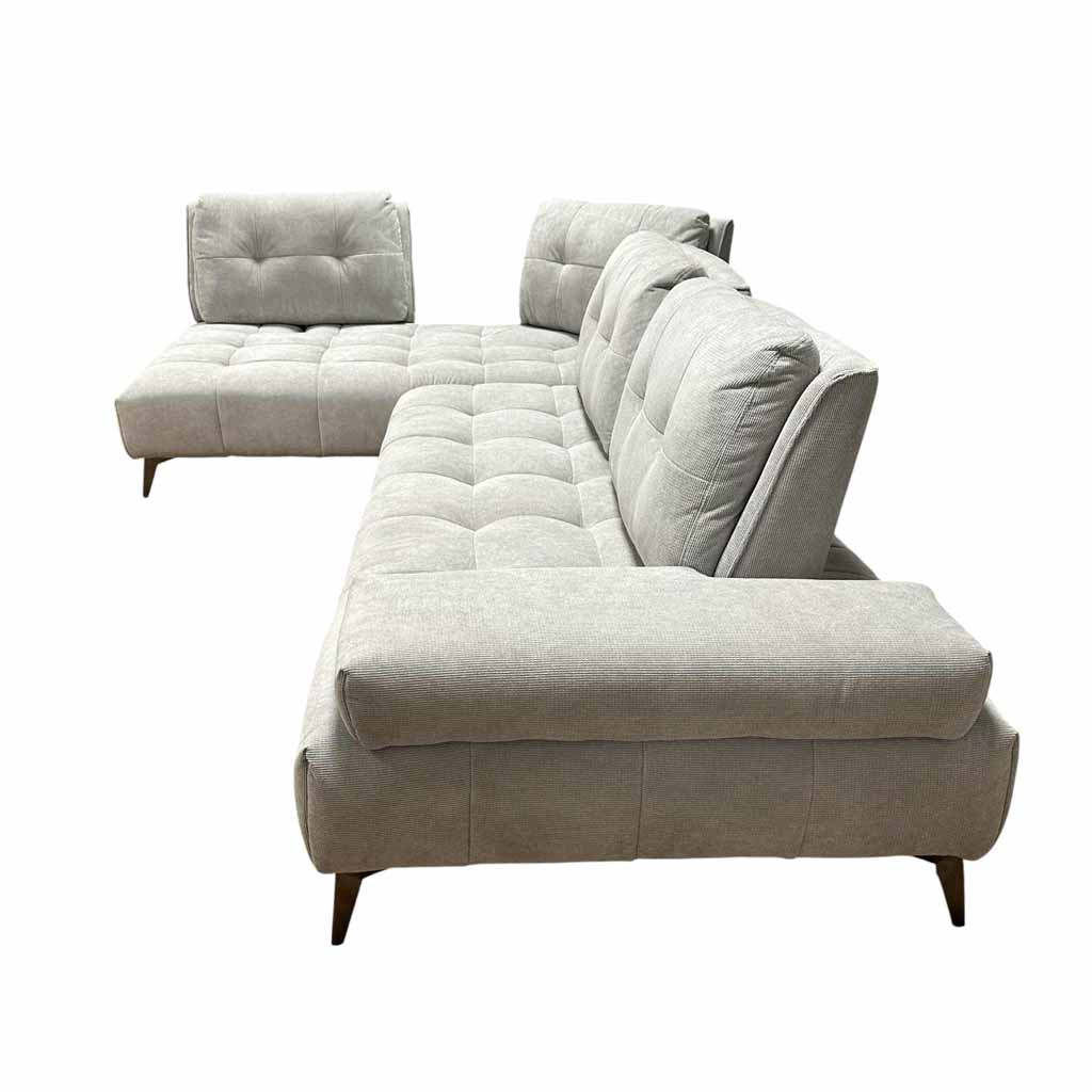 UT-ALICE-RUN-AGAIN-80-MIST-G Sofa 4 ALICE places H90xL310xP108cm avec méridienne gauche L202xP108cm Gris vue4
