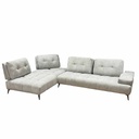 UT-ALICE-RUN-AGAIN-80-MIST-G Sofa 4 ALICE places H90xL310xP108cm avec méridienne gauche L202xP108cm Gris vue6