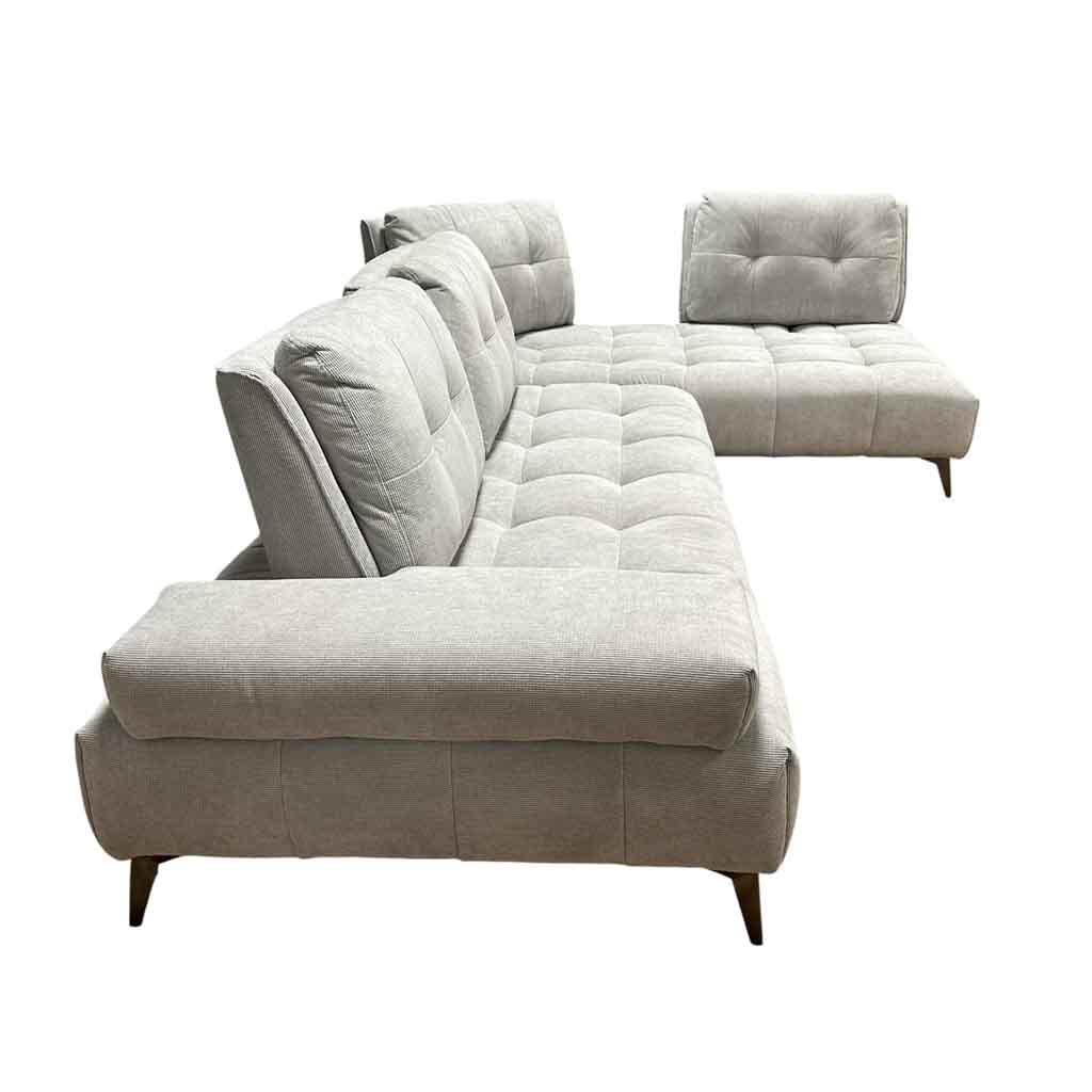 UT-ALICE-RUN-AGAIN-80-MIST-D Sofa 4 ALICE places H90xL310xP108cm avec méridienne droite L202xP108cm Gris vue5