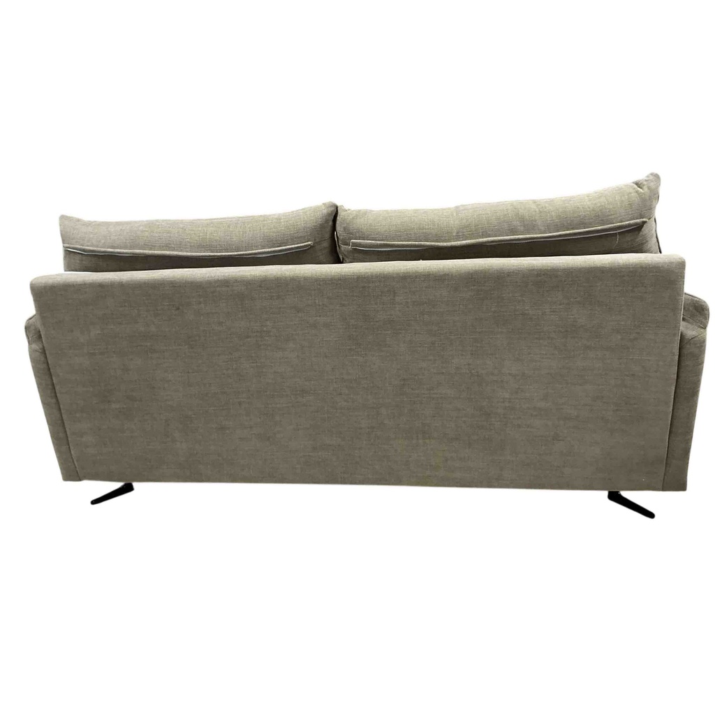 AD-5LEM-496N91-P32L-HN-9#N1-170 Sofa 3 places Taupe L214xP97xH68cm Vue02