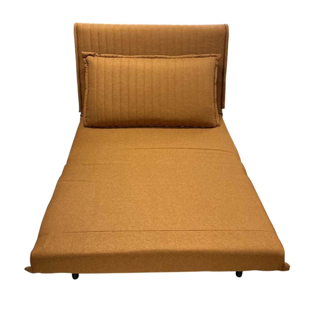 AD-LAH279N37-1-P100-2#N1-027 Fauteuil convertible  Orange H42xL100xP65cm - couchage H24xL100xP190cm vue02