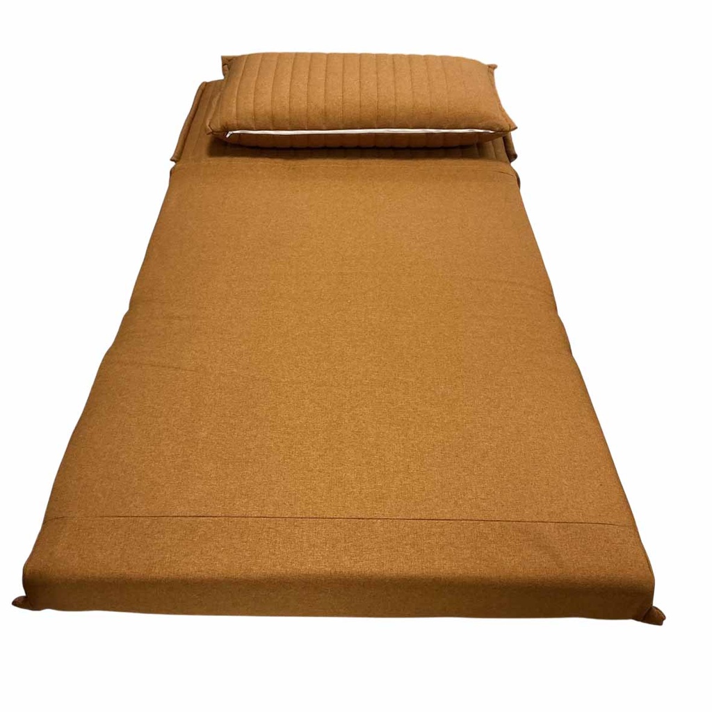 AD-LAH279N37-1-P100-2#N1-027 Fauteuil convertible  Orange H42xL100xP65cm - couchage H24xL100xP190cm vue04