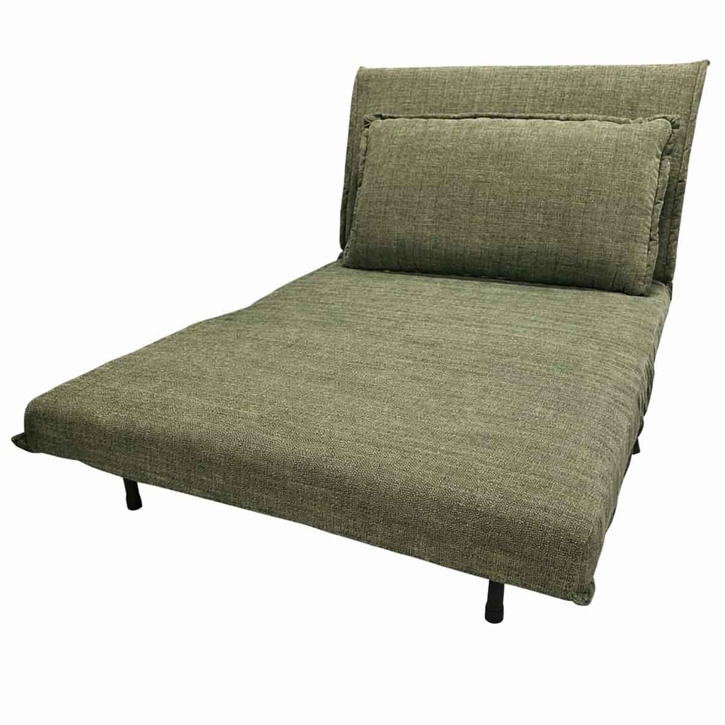 AD-LAH279N37-1-P100-9#N1-352 Fauteuil convertible Vert foncé H42xL100xP65cm - couchage H24xL100xP190cm vue02