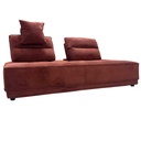 MIN-MB1907-H13A Sofa 3 places H85xL210xP105cm Terracotta vue2