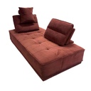 MIN-MB1907-H13A Sofa 3 places H85xL210xP105cm Terracotta vue4