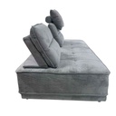 MIN-MB1907-H26A Sofa 3 places H85xL210xP105cm Gris vue2