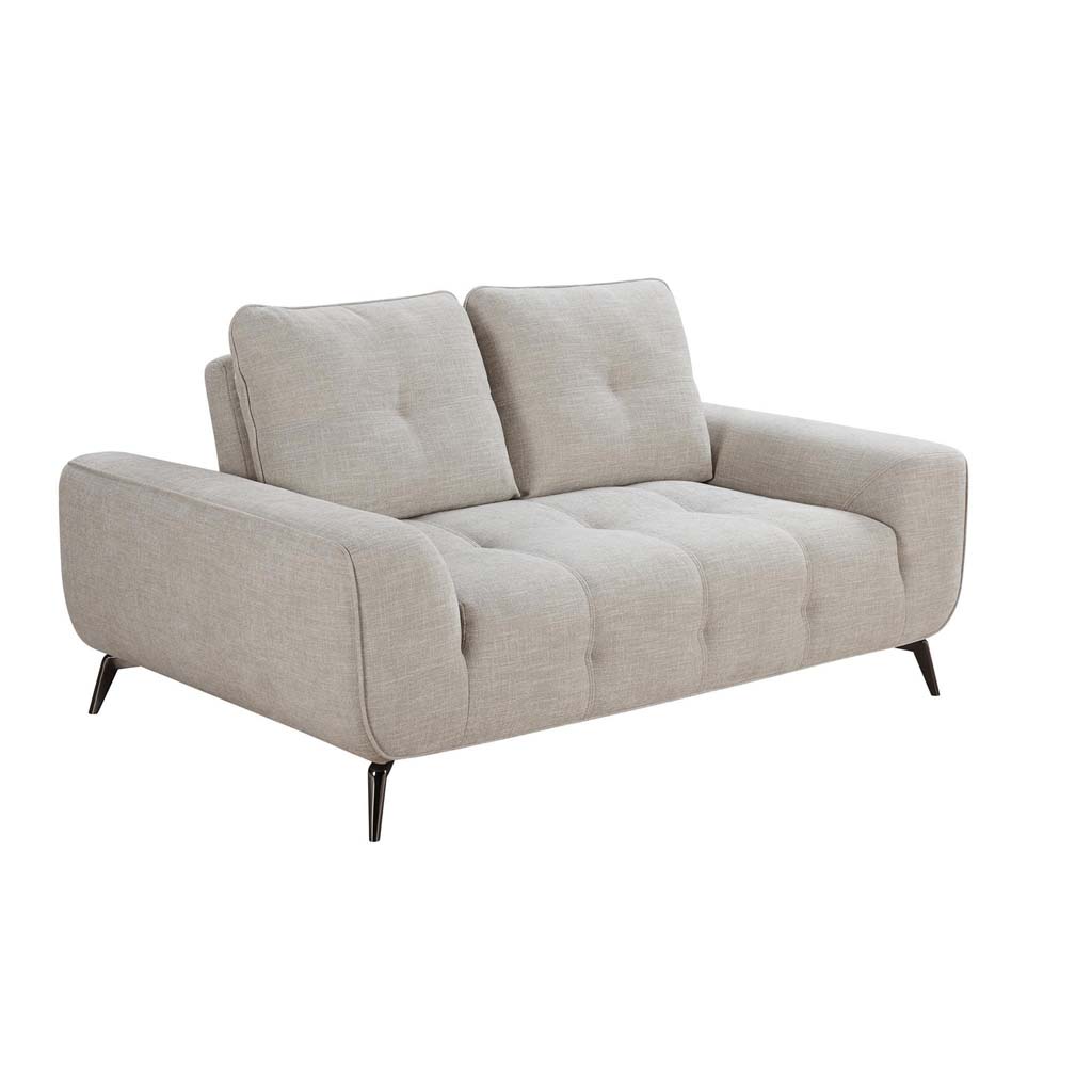 MIN-MB24121-M01B Sofa 2 places H89xL171xP107cm Beige vue2