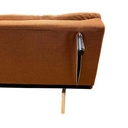 AD-5LAB-198N1S-P3-6#N1-501 Clic-clac 3 places Orange H43xL180xP51cm - couchage H40xL180xP110cm vue3