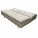 AD-5LAB-198N1S-P3-6#N1-150 Clic-clac 3 places Marron clair H43xL180xP51cm - couchage H40xL180xP110cm vue5
