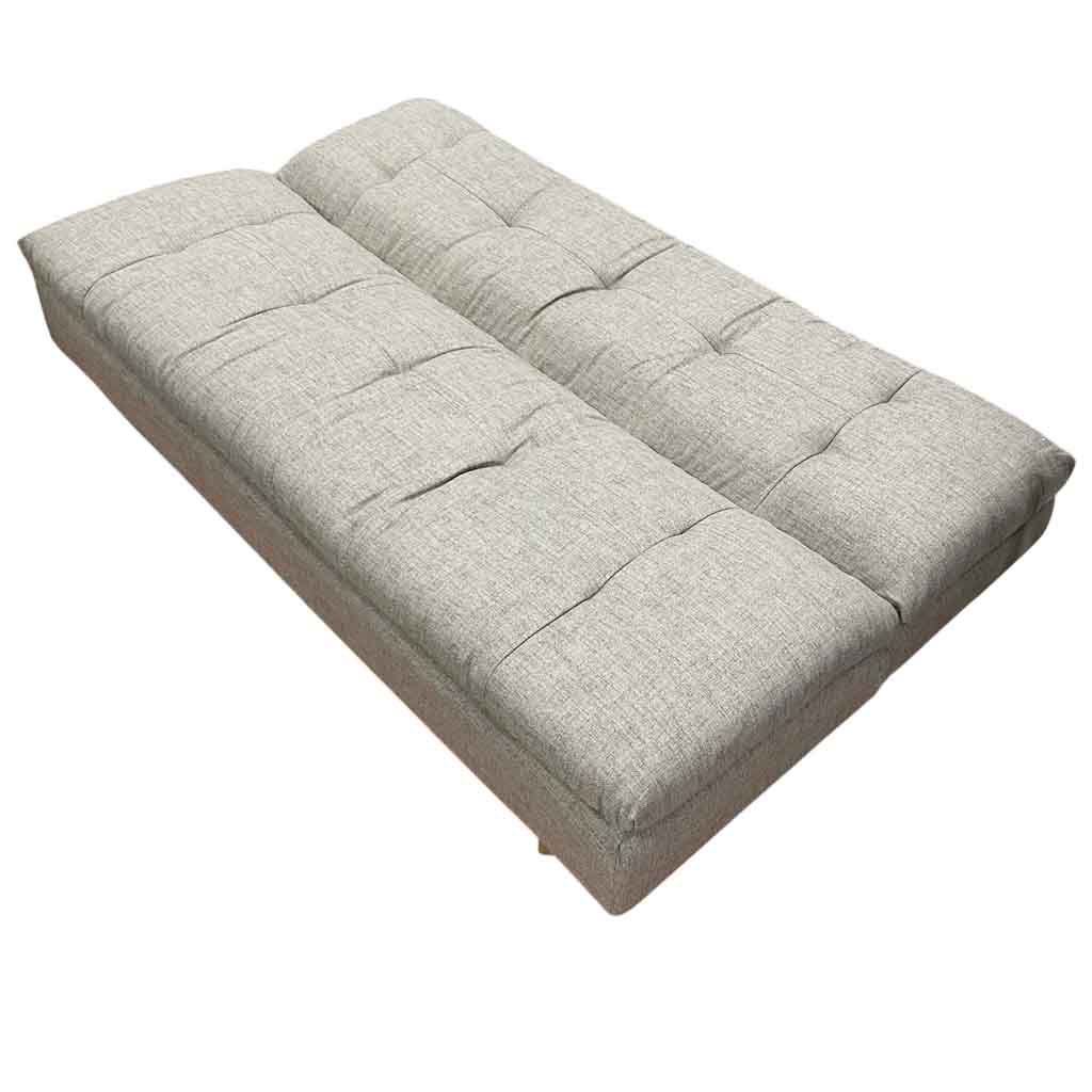 AD-5LAB-198N1S-P3-6#N1-150 Clic-clac 3 places Marron clair H43xL180xP51cm - couchage H40xL180xP110cm vue6