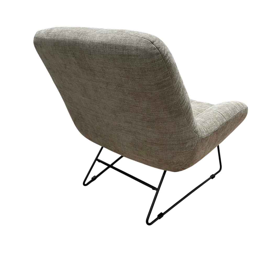AD-3LCY-66N1-P1-9#N1-170 Fauteuil Taupe H42xL84xP65cm vue4