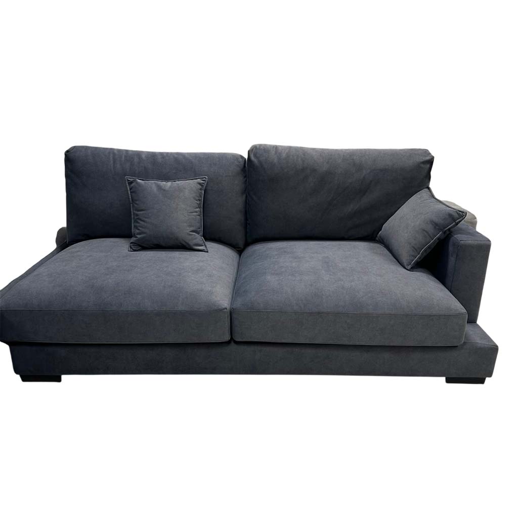 UT-ALBANY4-CLOUD-97-DARKGREY Sofa Albany IV 3pcs modulable H90xL410xP104cm + Ottoman H40xL104xP104cm Dark Grey vue3