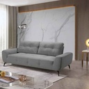 MIN-MB24121-M31A Sofa 3 places 89*221*107cm Sylver vue2