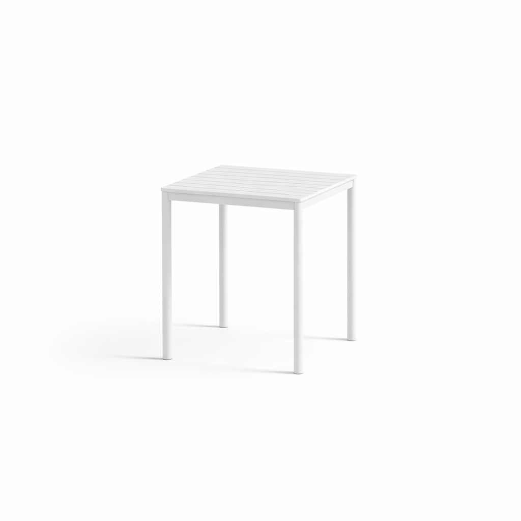 Table de Comptoir Blanc 95*80*80