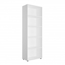 COM-LB4084K87406 Etagère ESPRESSO 5 étages blanc H200xL69xP35cm vue2